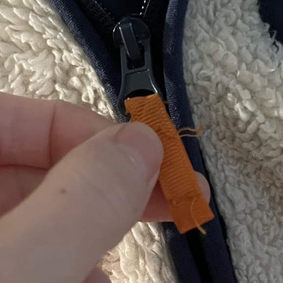 KIDS EDDIE BAUER (SIZE 5) off white fleece with zippers…EXCELLENT condition!! - Picture 3 of 11